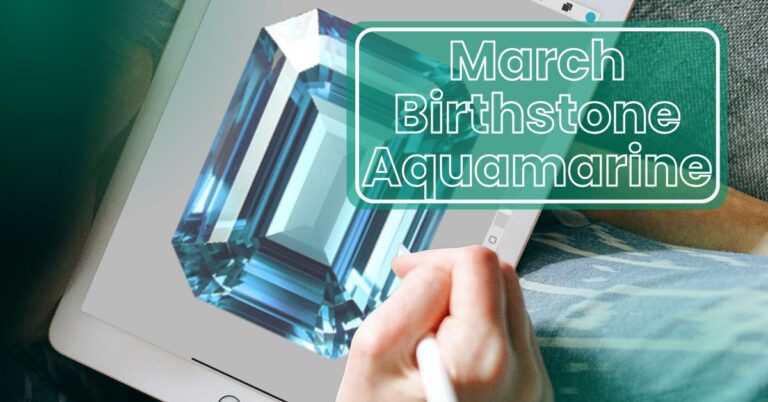 gemstone birthstone aquamarine jewelry