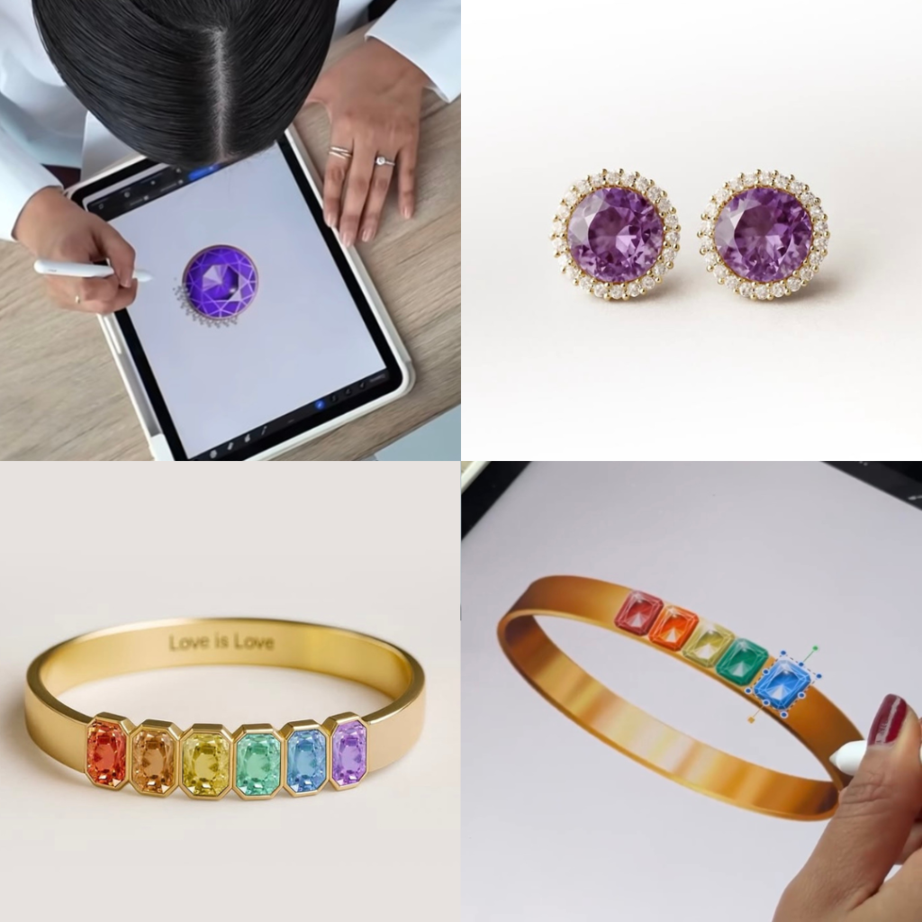 “Congratulations on building something so incredible and essential for emerging jewelry brands like ours 🤍”